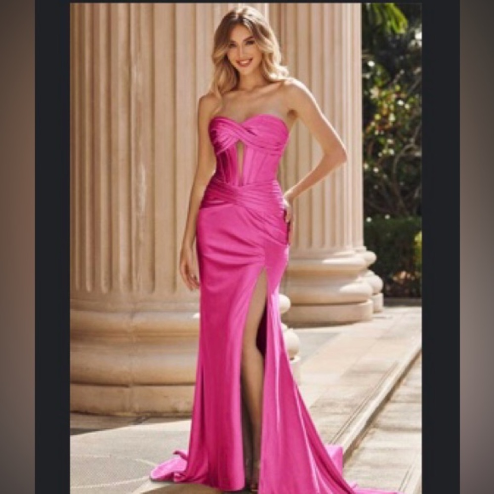 STACEES “Prom” dress, Color: Fuchsia, Size: US2
